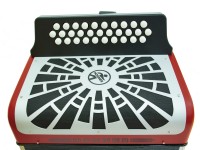 Hohner El Rey del Vallenato Vermelho Hohner El Rey del Vallenato Vermelho